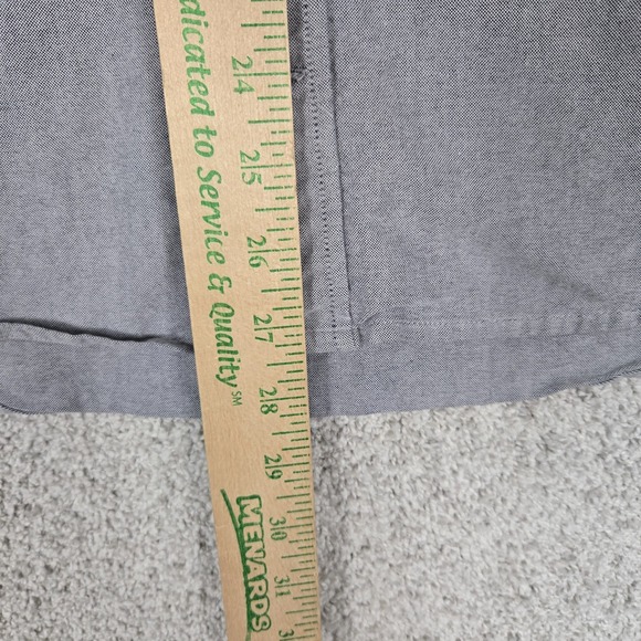 Taylor Stitch mens 40 gray long sleeve button down oxford - Picture 5 of 8